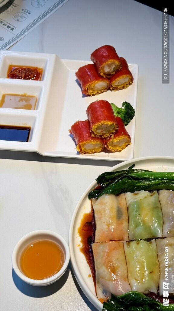 精致中式餐点组合