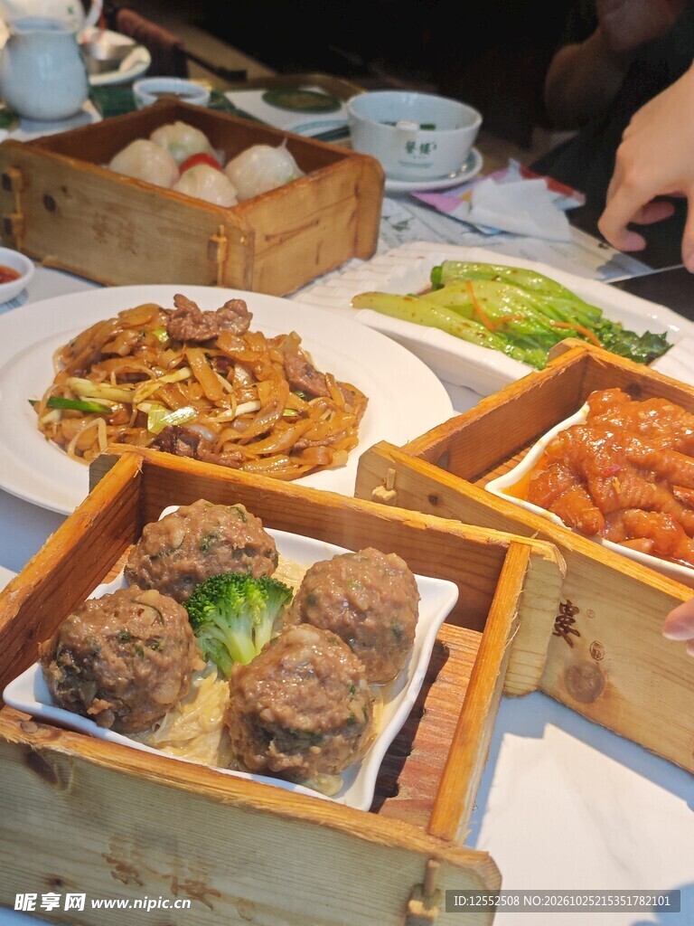 丰盛广式早茶套餐