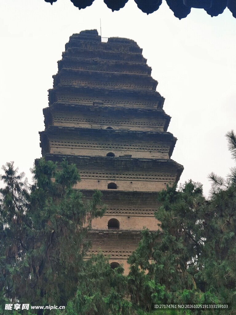 中式古塔风光