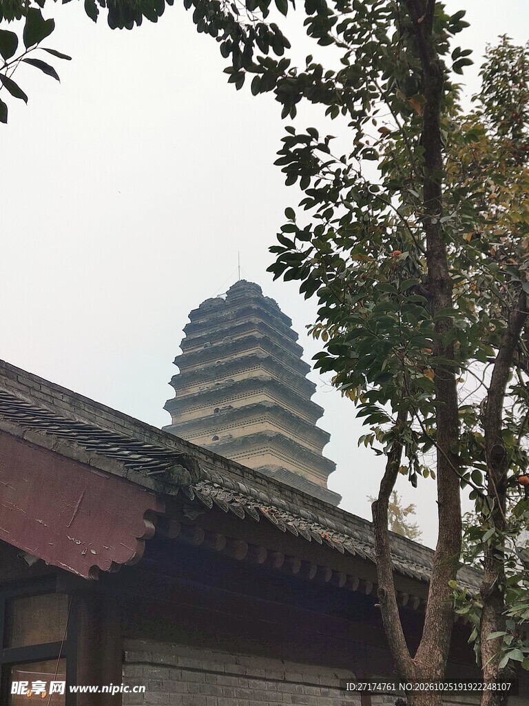 古塔古建户外景观
