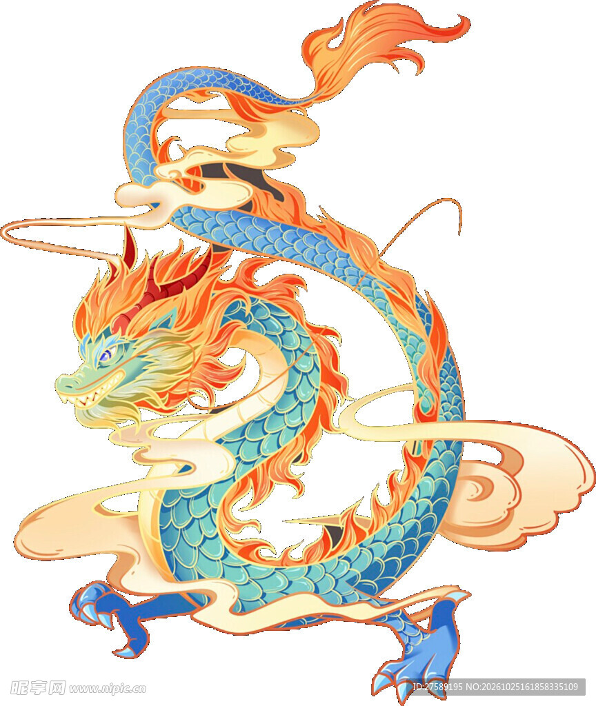 龙 祥瑞 国风  