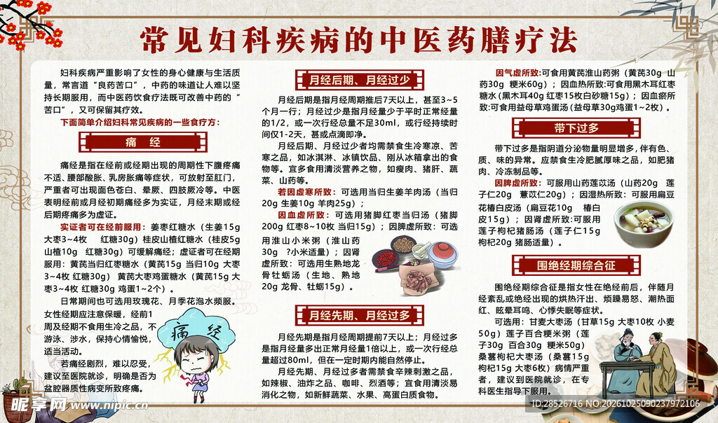 妇科疾病中医养生
