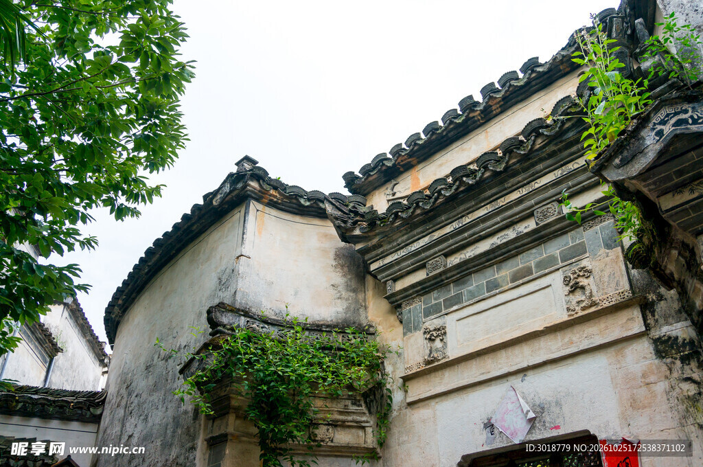 江南徽派古民居建筑