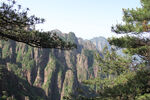 松间远眺奇峰山景