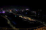 城市河畔夜景