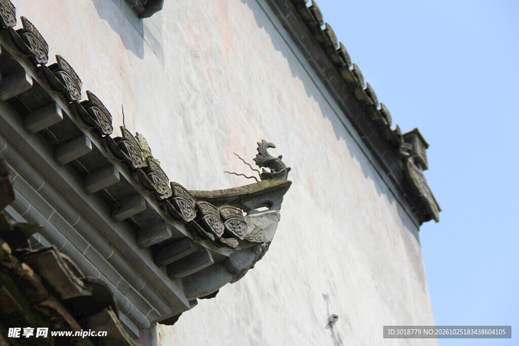 徽派古建马头墙