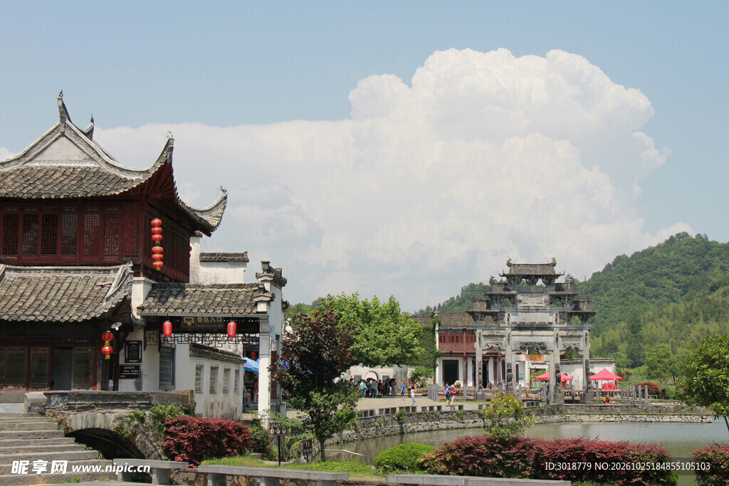 江南古建景区风光