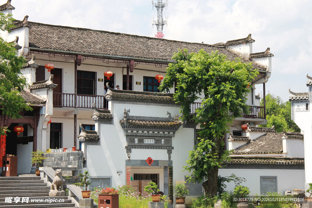 徽派古民居建筑景观