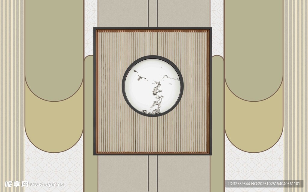 新中式禅意屏风