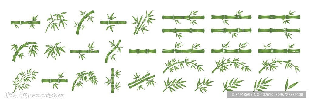 竹子图案
