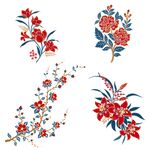 国风花卉素材