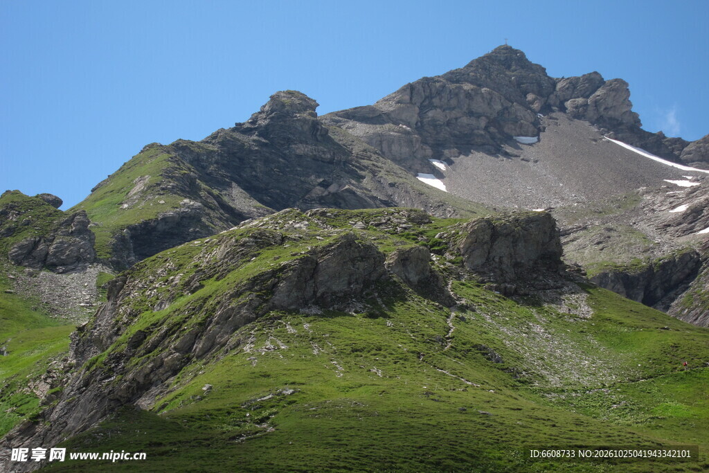 高山草甸自然风光