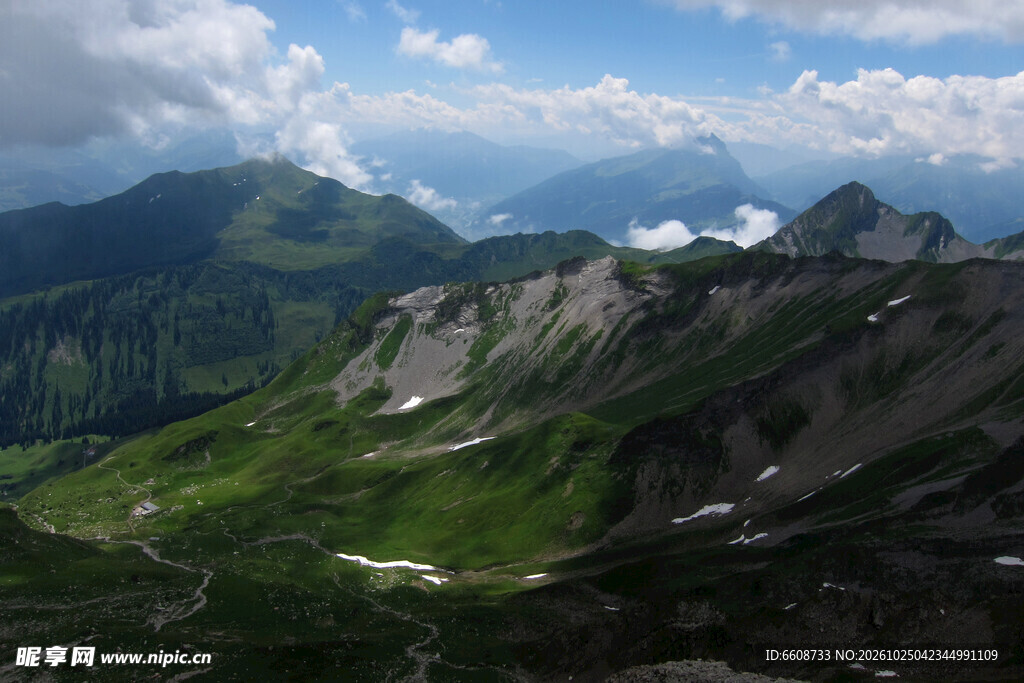 高原山地自然风光