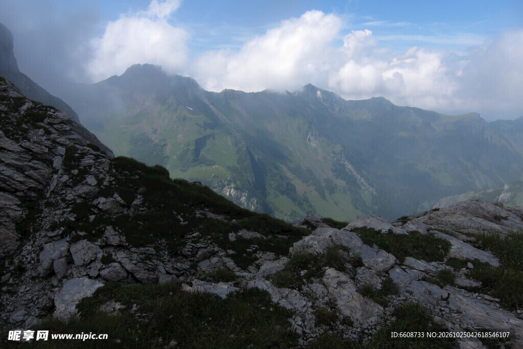 高山远景自然风光