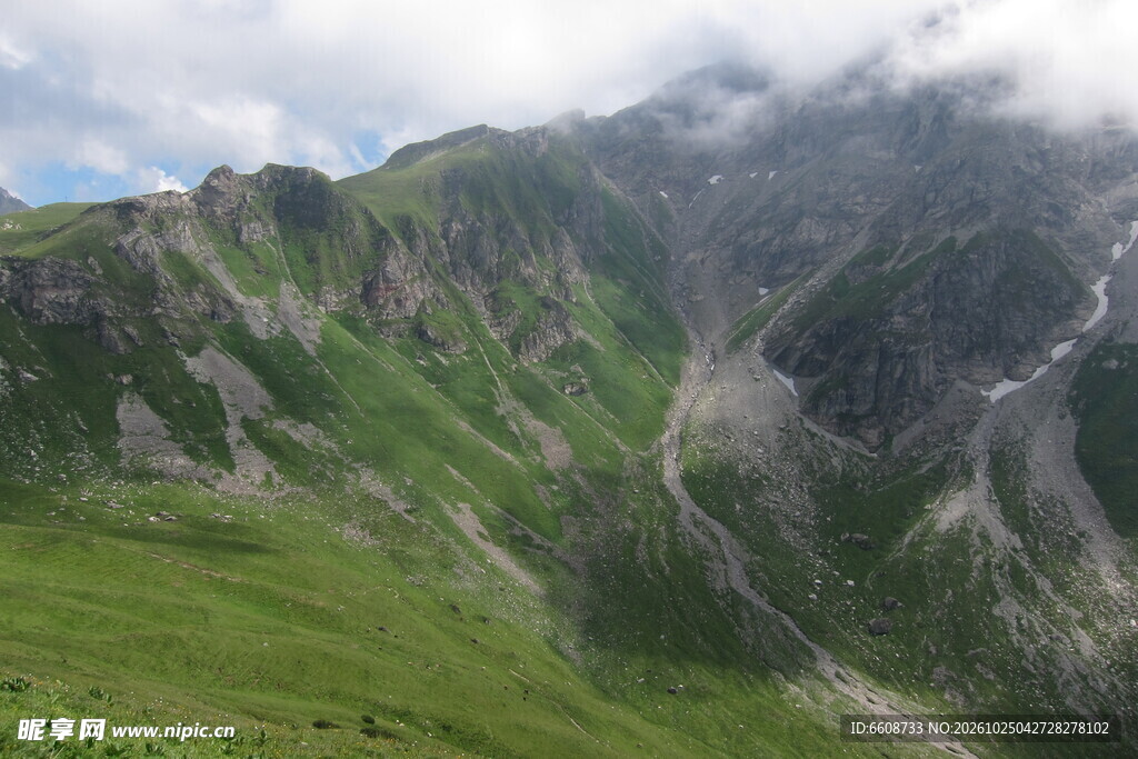 高山草甸山野风光