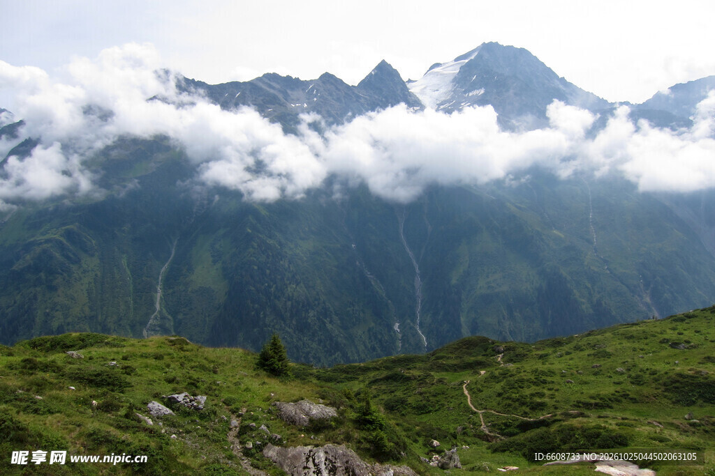 高山云海自然景观