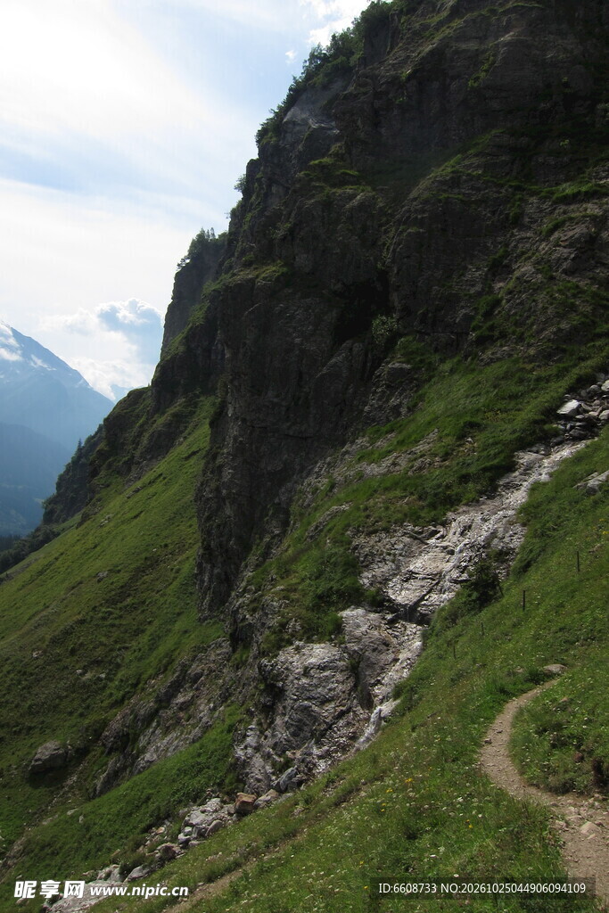 山涧溪流山野风光