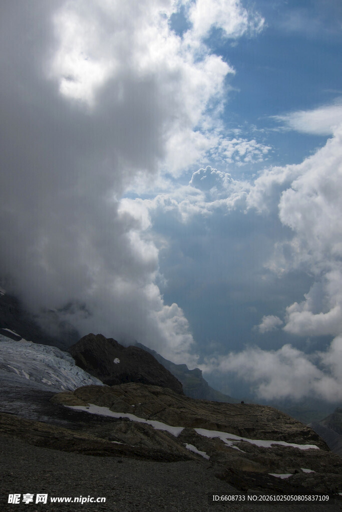 高原云天山野风光