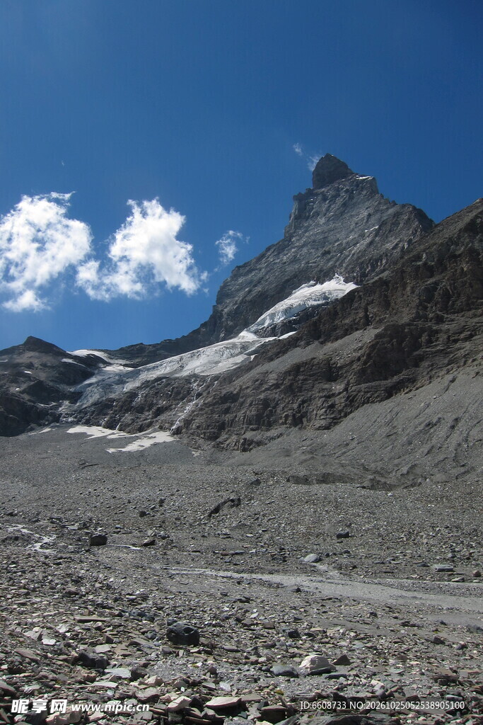 高原雪山旷野风光