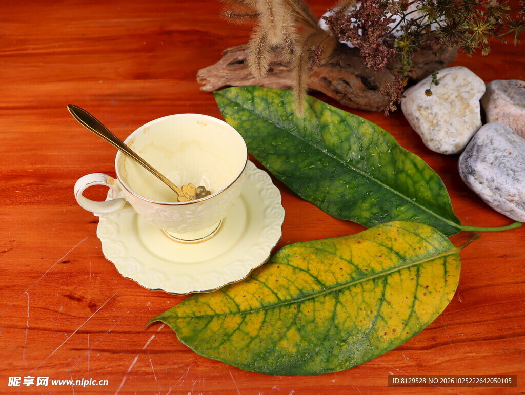 休闲茶饮桌面静物
