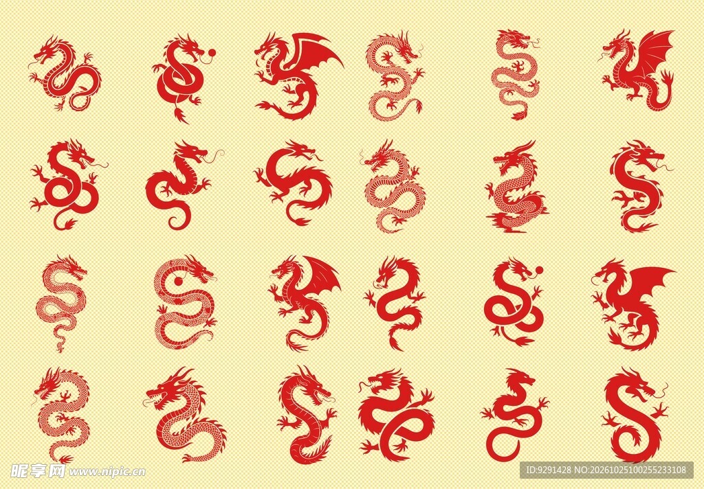 传统龙纹