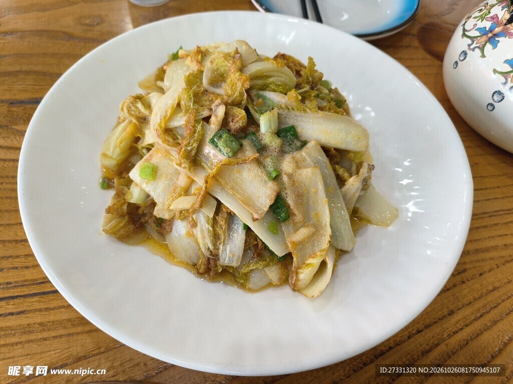 蟹粉炒白菜