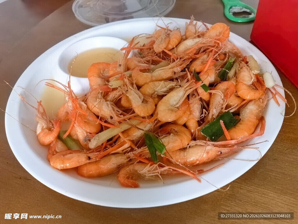 家常香炒鲜虾
