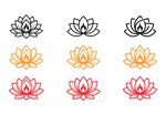 莲花火焰图标