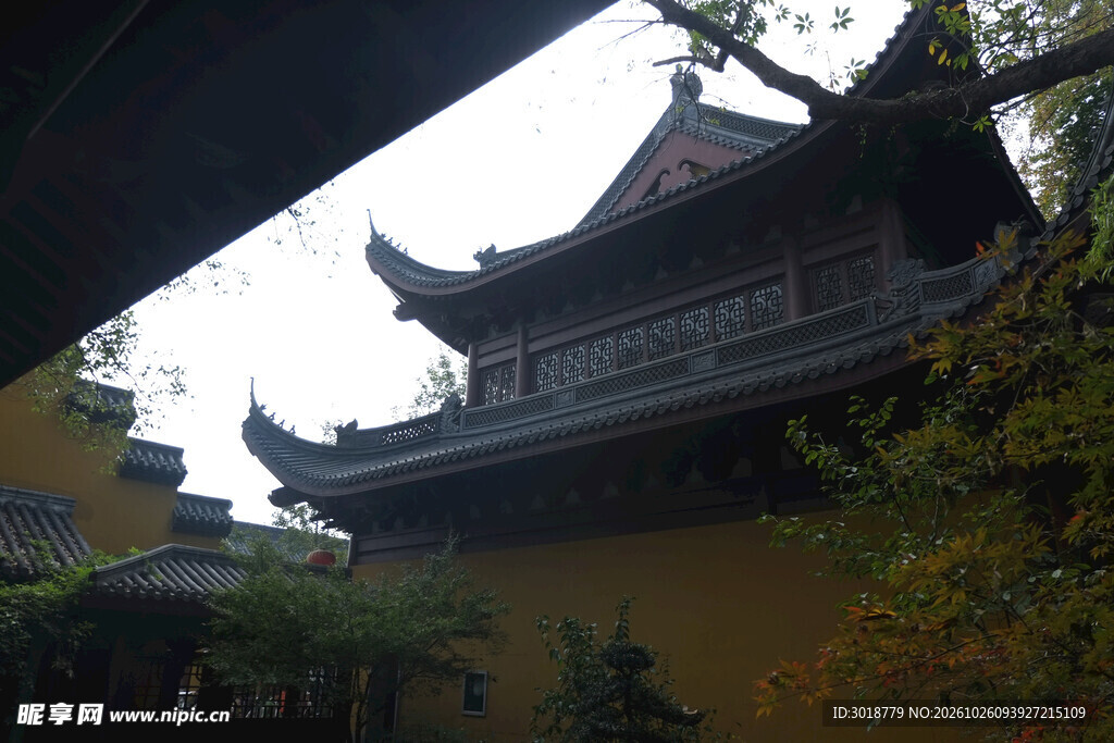 中式古建筑飞檐
