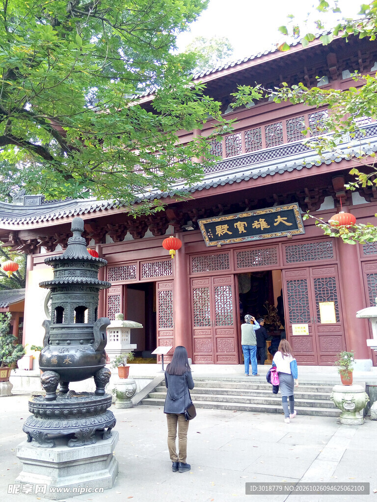 古寺大雄宝殿外景