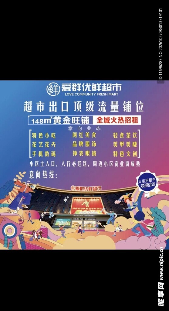 旺铺招租 商场 超市 铺面