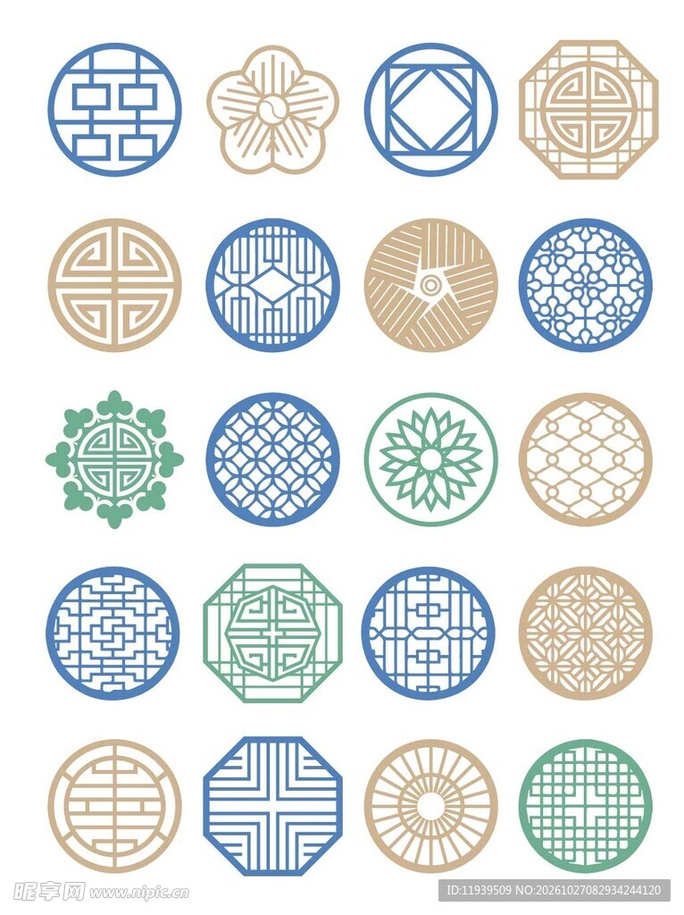 中式花纹