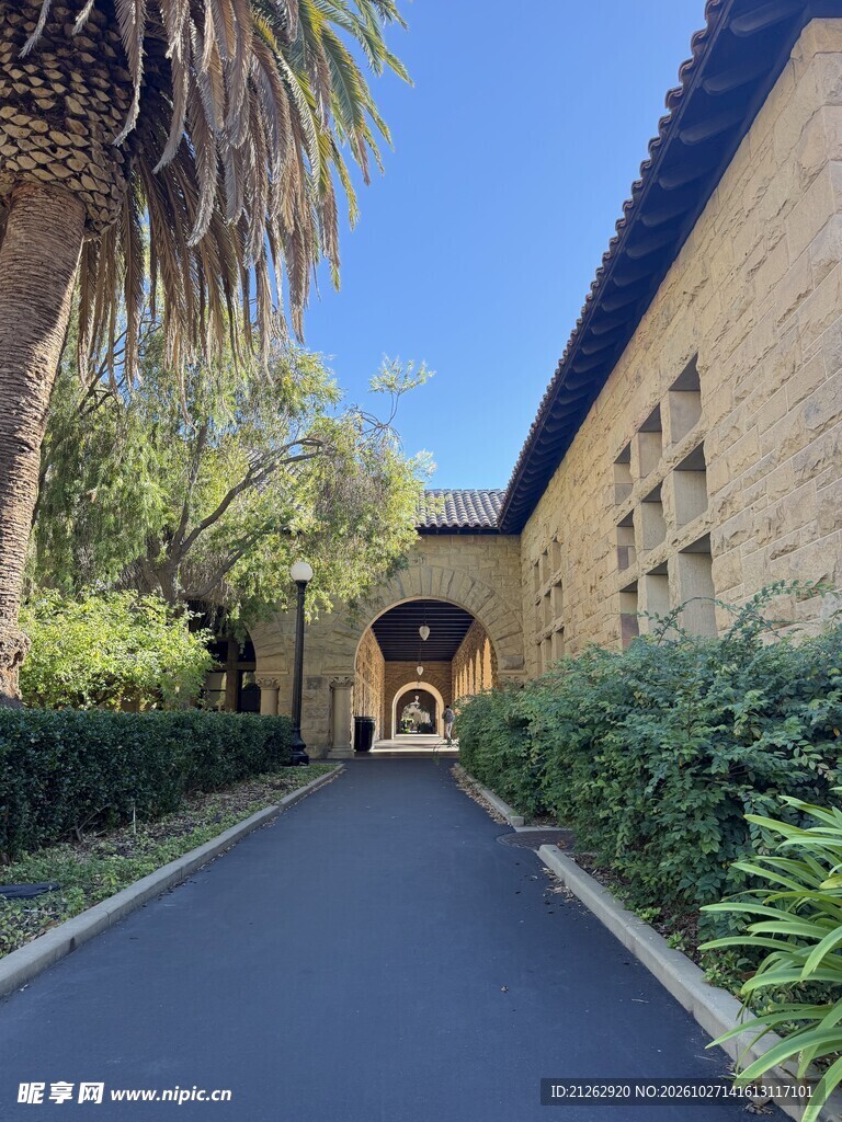 学校的一角