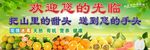 山乡鲜果欢迎光临宣传海报