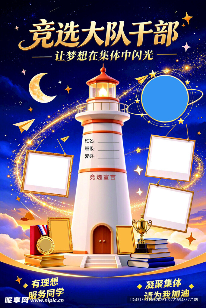 竞选大队干部