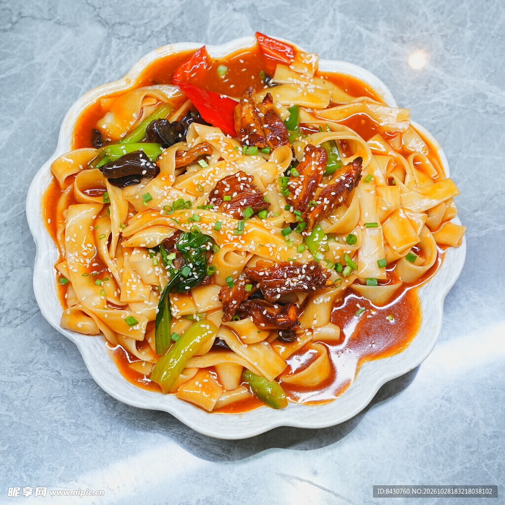 羊排炒面