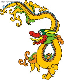 龙纹 矢量