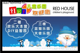 幼儿园看板