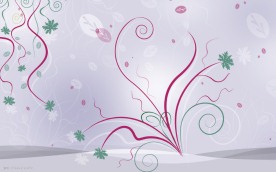 时尚植物花纹