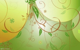 时尚植物花纹