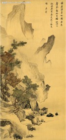古画-听风图
