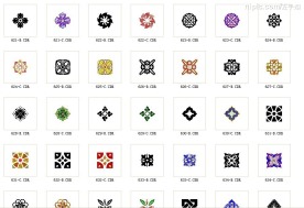 经典CDR花纹640款