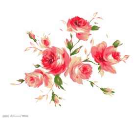 时尚花卉花纹