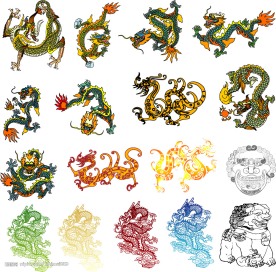 经典矢量龙