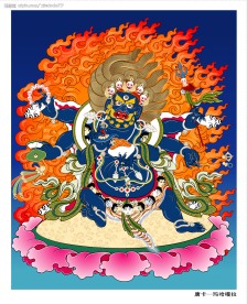 唐卡-玛哈嘎拉