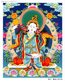 唐卡-藏地三空行母