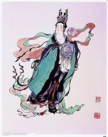 书画作品　戴敦邦一套