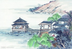 山水 水墨画 高清晰 300点