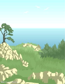 矢量风景背景18