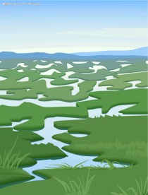 矢量风景背景22